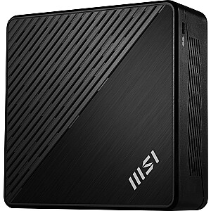 MSI Cubi 5 12M-004EU Intel® Core™ i3 i3-1215U 8 ГБ DDR4-SDRAM 256 ГБ твердотельный накопитель Windows 11 Pro Мини-ПК Черный