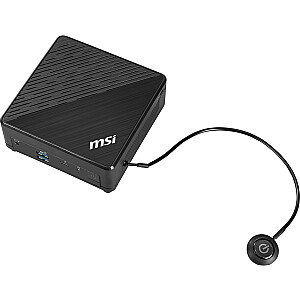 MSI Cubi 5 12M-004EU Intel® Core™ i3 i3-1215U 8 ГБ DDR4-SDRAM 256 ГБ твердотельный накопитель Windows 11 Pro Мини-ПК Черный