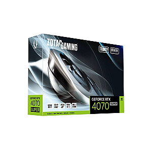 Videokarte Zotac ZT-D40720D-10P NVIDIA GeForce RTX 4070 SUPER 12 GB GDDR6X