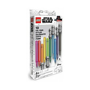 LEGO Star Wars Lightsaber gēla pildspalvu komplekts, 10 gab.