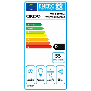 Akpo WK-4 Java Eco 50 Настенный Черный