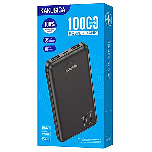 KAKUSIGA KSC-660 power bank 10000mAh | 2 x USB melns