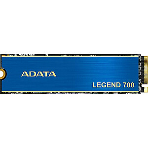 Твердотельный накопитель Dysk ADATA Legend 700, 256 ГБ, M.2 2280 PCI-E x4 Gen3 NVMe (ALEG-700-256GCS)