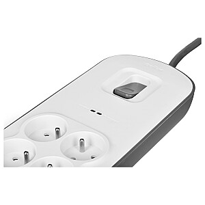 Belkin BSV604ca2m White 6 AC Outlets 2m