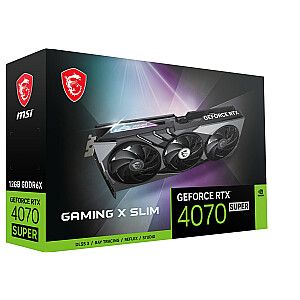 Videokarte MSI GeForce RTX 4070 SUPER 12 GB GAMING X SLIM