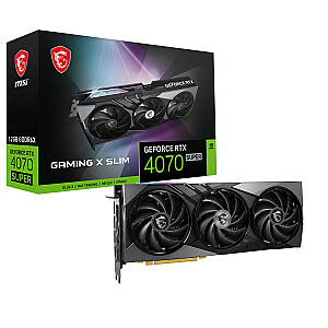 Videokarte MSI GeForce RTX 4070 SUPER 12 GB GAMING X SLIM