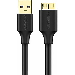 USB kabelis Ugreen USB-A — micro-B 2 m, melns (ugreen_20200420150611)