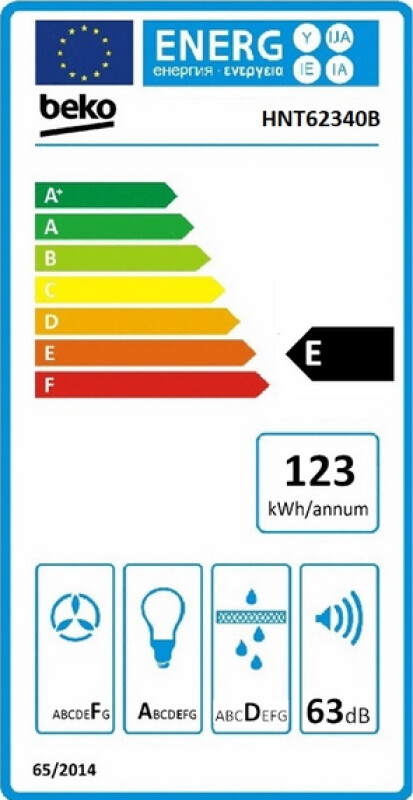 Beko HNT62340B вытяжка