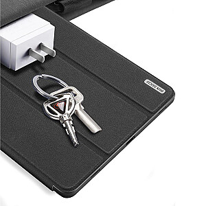 Dux Ducis Trifold magnet case grāmatveida maks planšetdatoram Samsung X810 | X816 Galaxy Tab S9+ Plus melns