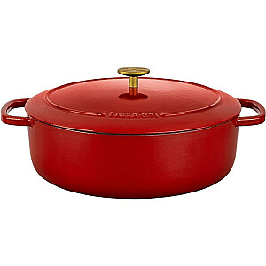 ČŪGUNA GROZS BALLARINI BELLAMONTE OVAL 75003-566-0 - 5,5 LTR RED