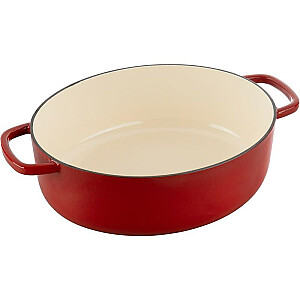 ČŪGUNA GROZS BALLARINI BELLAMONTE OVAL 75003-566-0 - 5,5 LTR RED