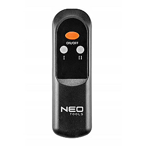 NEO Tools 90-030 elektriskais sildītājs infrasarkanais iekštelpu un āra lietošanai 2000 W tērauds