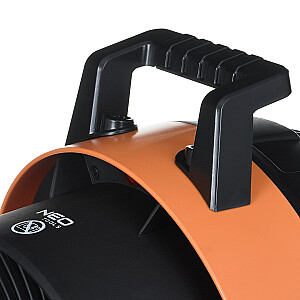 NEO Tools 90-070 Elektriskais sildītājs 2in1 + ventilatora sildītājs 2400 W melns, oranžs