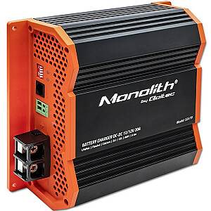 Qoltec 52479 Monolith DC-DC LiFePO4 AGM 12V akumulatora lādētājs | 20A | 250 W