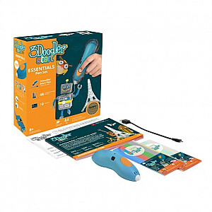 3Doodler Start 3DS-ECO10-BLACK-250 3D drukas materiāls, kompostējama plastmasa, 1g