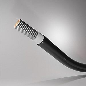 Qoltec 53853 Фотоэлектрический солнечный кабель | 6 мм² | 100 м | черный
