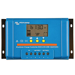VICTRON ENERGY PWM DUO LCD un USB 12/24V-20A