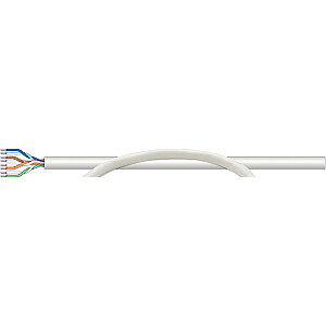 Сетевой кабель Intellinet Bulk Cat5e, 24 AWG, одножильный провод, 305 м, серый, медный, U/UTP, коробка
