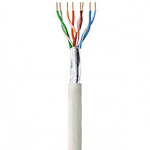 Tīkla kabelis Techly ITP-C5F-305-RIS pelēks, 305 m Cat5e F/UTP (FTP)