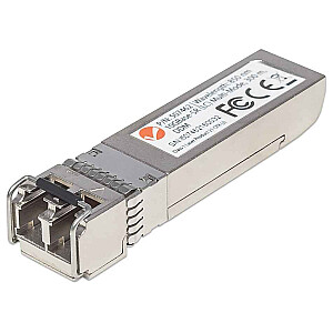 Intellinet optiskā raiduztvērēja modulis, 10 gigabitu šķiedras SFP+, 10 GBase-SR daudzmodu (LC), 300 m, MSA saderīgs, Cisco SFP-10G-SR ekvivalents, šķiedra, 3 gadu garantija