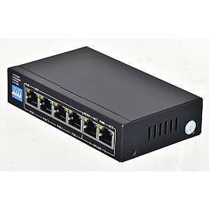 Сетевой коммутатор Extralink EX.14305 Неуправляемый L2 Gigabit Ethernet (10/100/1000) Питание через Ethernet (PoE) Черный