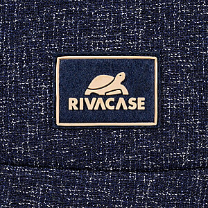 Portatīvā datora mugursoma RIVACASE Anvik 15,6", tumši zila, 15 l, ūdensizturīgs audums, kabatas 10,5" planšetdatoram, viedtālrunim, dokumenti, aksesuāri, pudele