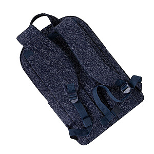 Рюкзак для ноутбука RIVACASE Anvik 15,6", темно-синий, 15 л, водонепроницаемая ткань, карманы для планшета 10,5", смартфона, документов, аксессуаров, бутылки