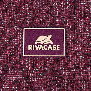 Rivacase 7923 klēpjdatora futrālis 33,8 cm (13,3 collas) mugursoma bordo, balts