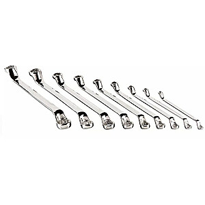 Ключи накидные изогнутые Neo Tools 6-32 мм, набор из 12 шт.
