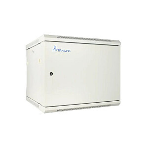 Extralink 12U 600x450 ASP Серая настенная стойка
