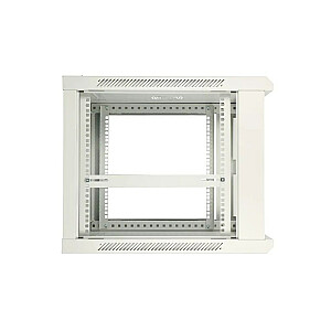 Extralink 12U 600x450 ASP Серая настенная стойка