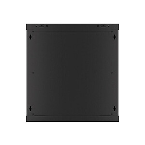 Lanberg WF01-6612-00B Стеллажный шкаф 12U Настенный стеллаж Черный