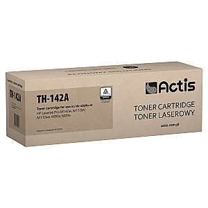 Тонер Actis TH-142A (замена HP 142A W1420A, Standard; 950 страниц; Черный)