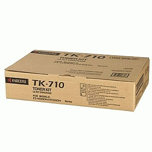 Toneris KYOCERA TK-710 TK710 1T02G10EU0 oriģināls melns