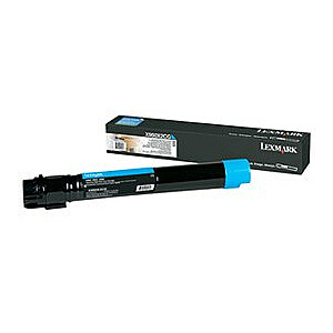 Тонер-картридж Lexmark X950X2CG 1 шт. Оригинальный Голубой