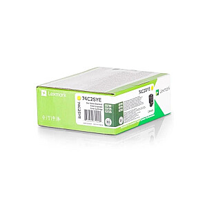 Тонер-картридж Lexmark 74C2SYE 1 шт. Оригинал Желтый