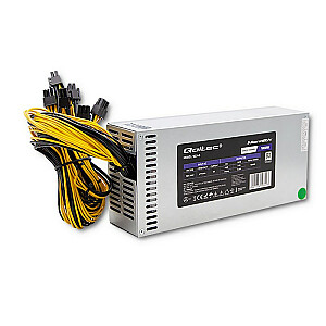 Блок питания Qoltec 50349 PCI-E 1800 Вт | 80 Плюс Платиновый | Игровой майнер