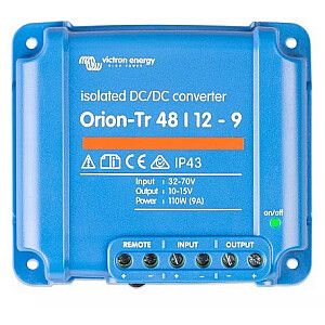 Līdzstrāvas-līdzstrāvas pārveidotājs Victron Energy Orion-Tr 48/12-9A 110W izolēts (ORI481210110)