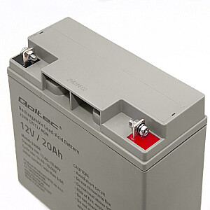 Qoltec 53066 UPS ar akumulatoru noslēgts svina-skābes (VRLA) 12 V 20 Ah