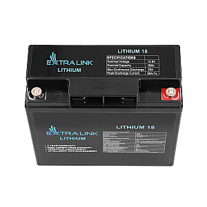 Rūpnieciski uzlādējams akumulators Extralink EX.30417 Litija dzelzs fosfāts (LiFePO4) 18000 mAh 12,8 V