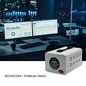 Qoltec 50724 automātiskais sprieguma stabilizators AVR 2000 VA