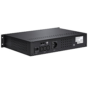 Линейно-интерактивный ИБП GT UPS POWERbox 850 ВА / 510 Вт в стойке 19 дюймов