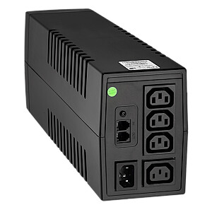 Линейно-интерактивный ИБП GT UPS POWERbox 850 ВА 480 Вт 4 x IEC C13
