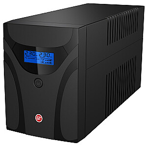 GT UPS POWERbox Line-Interactive 1500 ВА 900 Вт 4 розетки переменного тока
