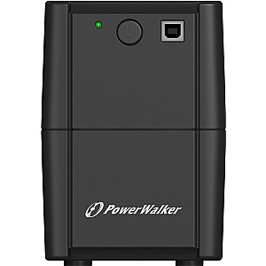 PowerWalker VI 650 SH FR Line-Interactive 0,65 кВА 360 Вт 2 розетки переменного тока