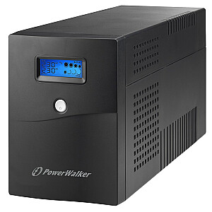 PowerWalker VI 3000 SCL FR Line-Interactive 3 кВА 1800 Вт 4 розетки переменного тока
