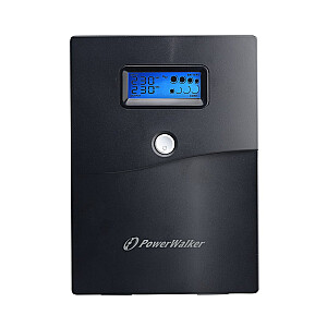 PowerWalker VI 3000 SCL FR Line-Interactive 3kVA 1800W 4 maiņstrāvas kontaktligzdas