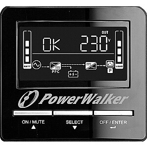 PowerWalker VI 2000 CW FR Линейно-интерактивный 2 кВА 1400 Вт