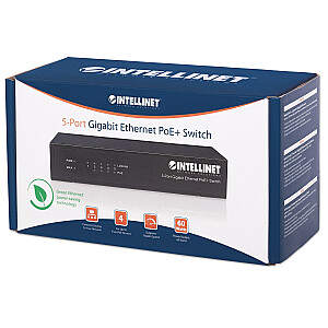 Intellinet 561228 Switch Gigabit PoE + 5x RJ45 60W