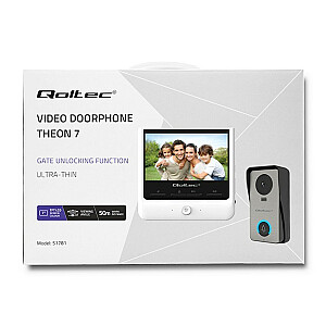 QOLTEC Video doorphone Theon 7 TFT LCD